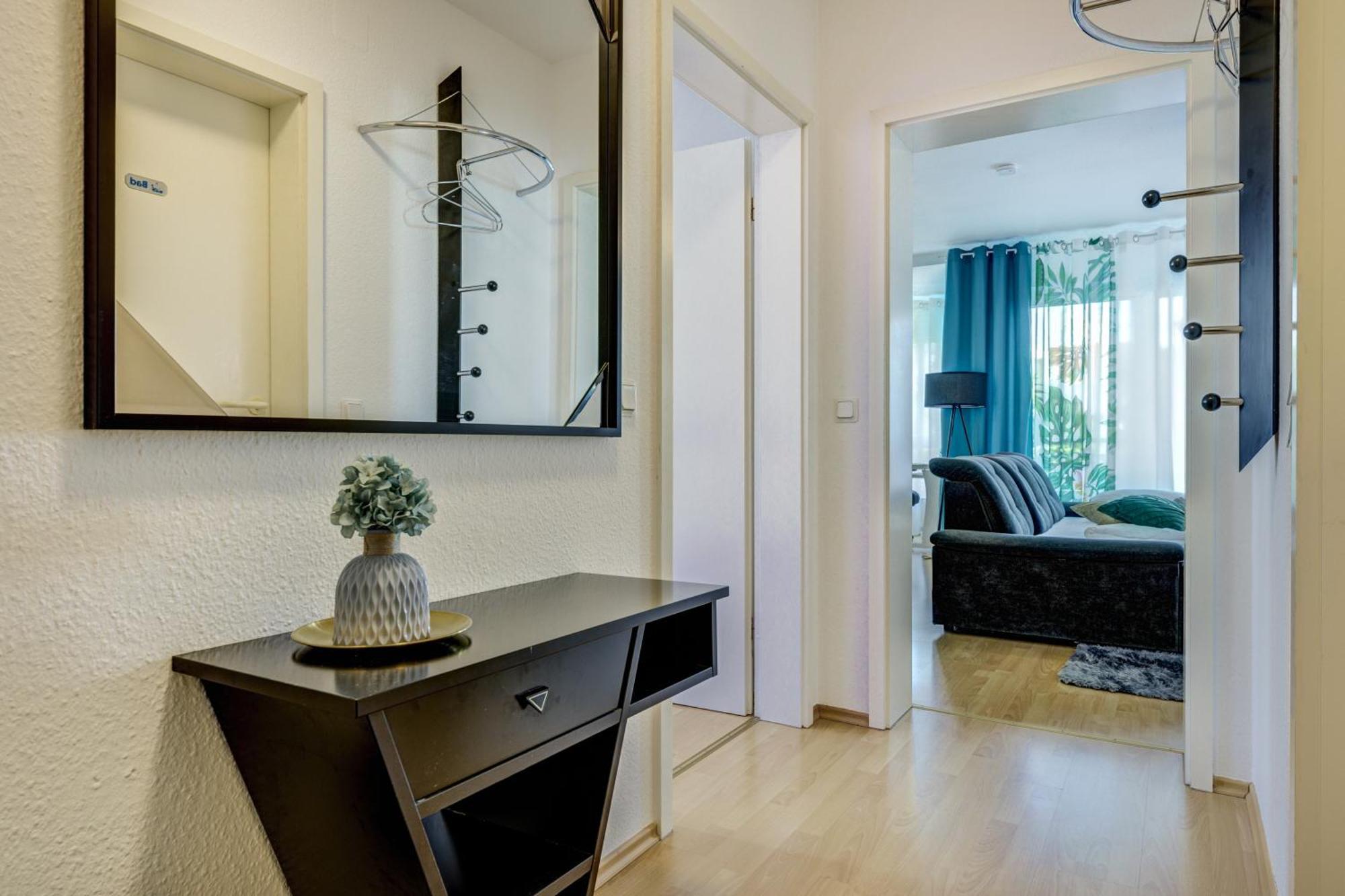 אלזיי 2 Zimmer Wohnung, Kueche, Bad, Balkon, Netflix מראה חיצוני תמונה